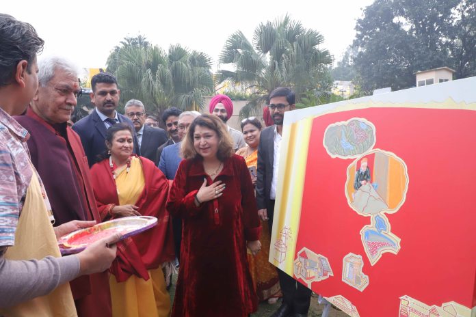 LG Manoj Sinha Launches 'J&K Sambhaav Utsav -2024' In New Delhi