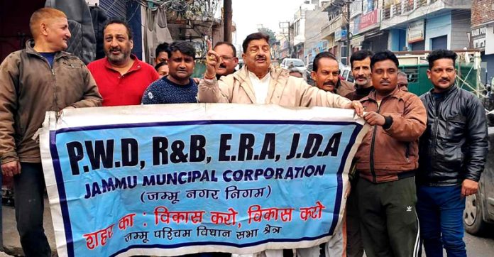 MSJK activists raise slogans during a protest at Jammu on Monday. MSJK activists raise slogans during a protest at Jammu on Monday.