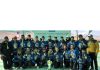 Victorious Ladakh men’s team that won gold at nationals in Kaza, Himachal Pradesh in January, 2024.