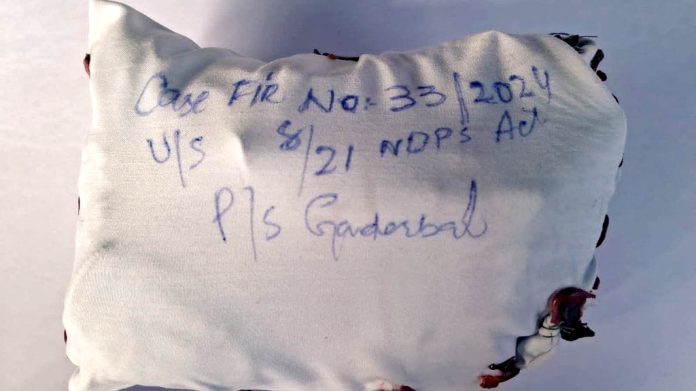 Psychotropic Drug Recovered From Car In J&K’s Ganderbal