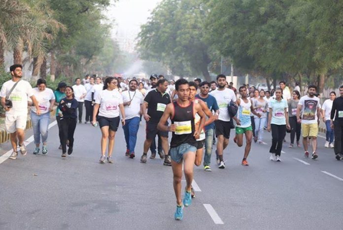 35,000 people participate in 'Run for Zero Hunger' Gurugram Marathon