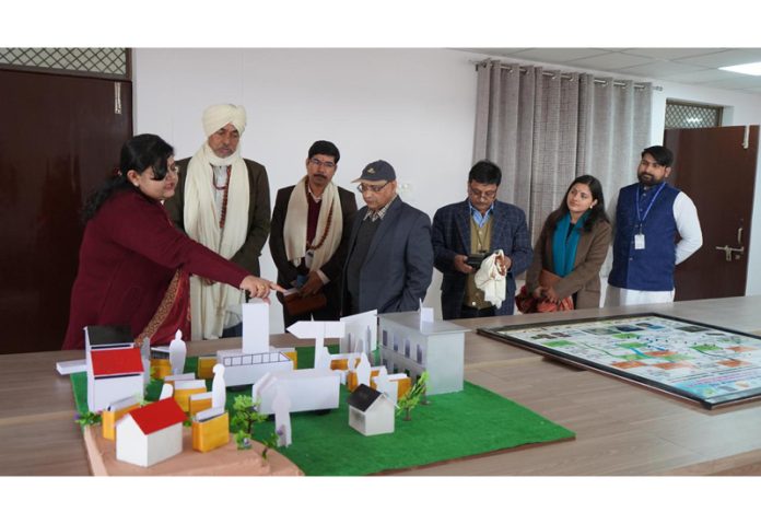 Charanjit Singh, Additional Secretary, Union Rural Development Ministry during his tour to Patanjali Research Centre in Haridwar on Saturday.