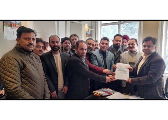 Plus 2 Lecturers submitting memorandum of demands to Piyush Singla. Plus 2 Lecturers submitting memorandum of demands to Piyush Singla.