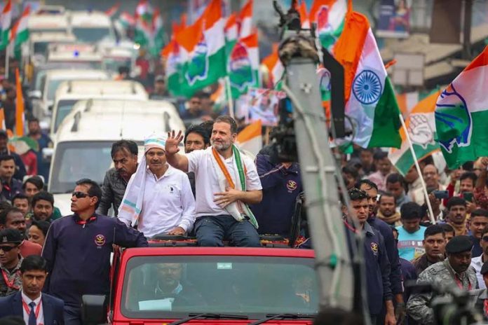 Rahul Gandhi resumes Bharat Jodo Nyay Yatra from Birbhum, West Bengal on Friday.