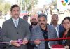 J&K Bank Divisional Head (Jammu) and Zonal Head (Rajouri) inaugurating new premises of the bank's Kalakote branch.