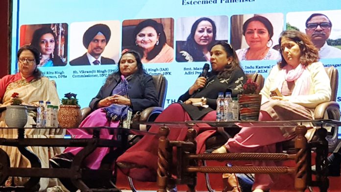 Dr. Ritu Singh addressing media persons during a function in Jammu on Wednesday. Dr. Ritu Singh addressing media persons during a function in Jammu on Wednesday.