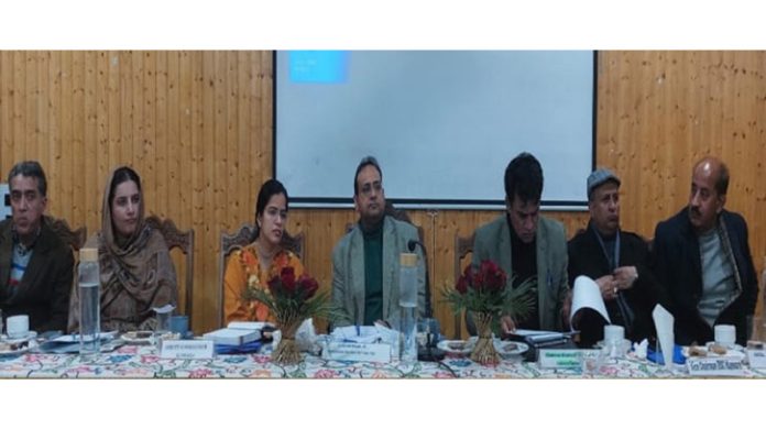 Commissioner Secretary Science & Technology, Saurabh Bhagat during a public darbar on Wednesday.