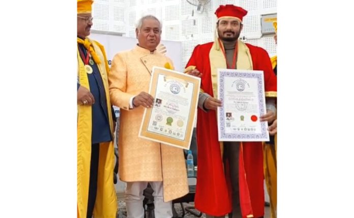 Dignitaries during a seminar.