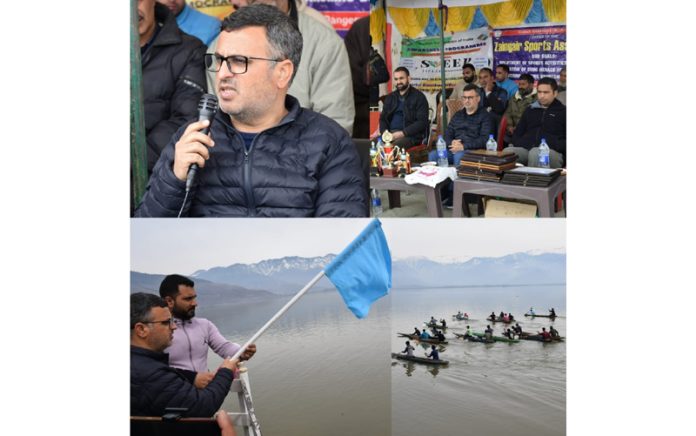 DC Bandipora flags off boat rally under SVEEP for voter awareness
