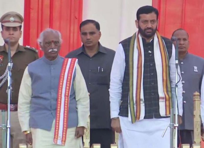 Nayab sworn-in as Haryana CM