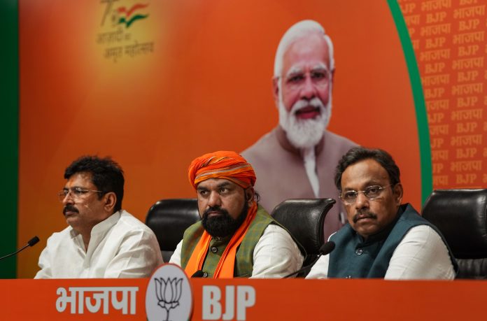 BJP press conference in Delhi