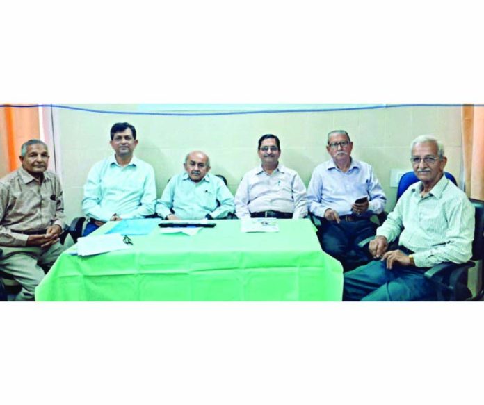 SVMM management committee members addressing a press conference on Saturday.