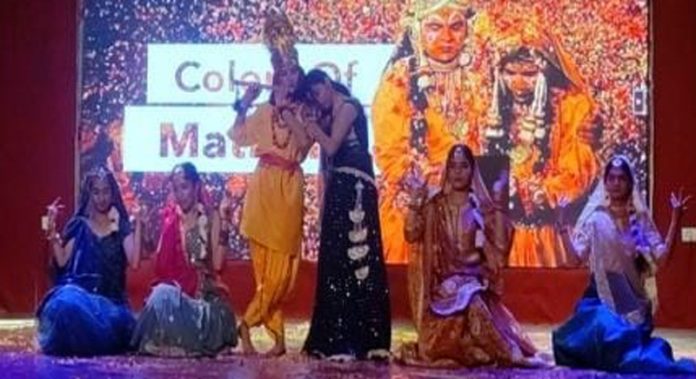 A view of cultural programme at GCW Parade on Saturday.