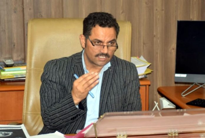 DC Rajouri chairing a meeting.