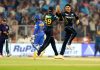 Gujarat Titans captain Shubman Gill celebrating victory against Mumbai Indians at Ahmedabad.