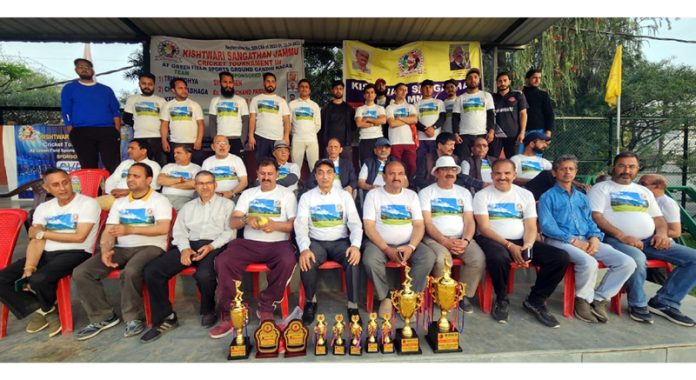 Men's Kabaddi team posing with dignitaries before leaving for National Championship at Jammu on Monday. Men's Kabaddi team posing with dignitaries before leaving for National Championship at Jammu on Monday.