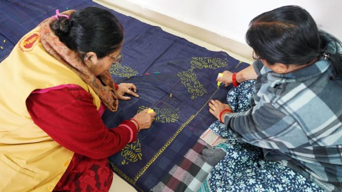 Women undergoing skill development training at a Patanjali run training centre in Haridwar. Women undergoing skill development training at a Patanjali run training centre in Haridwar.