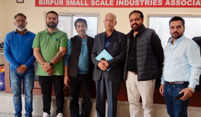 Newly elected team of BSSIA posing for a group photograph.