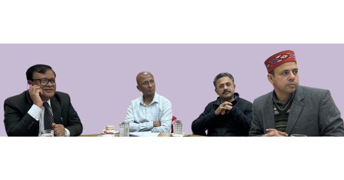 External Expert members of the Board of Studies during a meeting. External Expert members of the Board of Studies during a meeting.