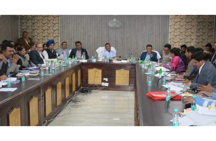 Principal Secretary APD Shailendra Kumar chairing a meeting on Tuesday. Principal Secretary APD Shailendra Kumar chairing a meeting on Tuesday.