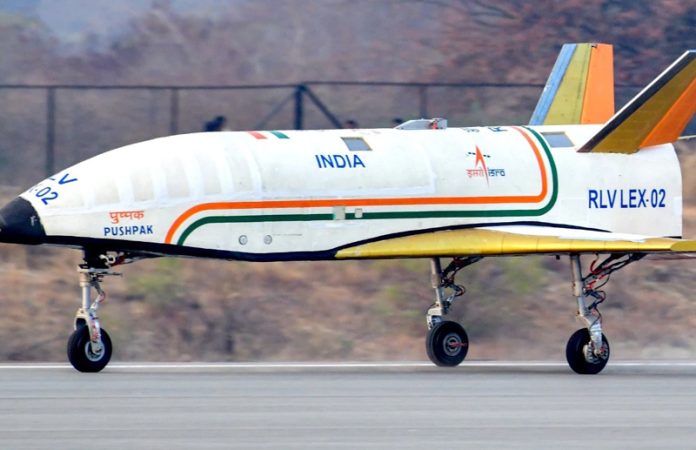 Named after the mythical 'Pushpak Viman' from the Ramayana, Isro's modern-day aircraft symbolises prosperity and innovation. (Photo: Isro/X) Named after the mythical 'Pushpak Viman' from the Ramayana, Isro's modern-day aircraft symbolises prosperity and innovation. (Photo: Isro/X)