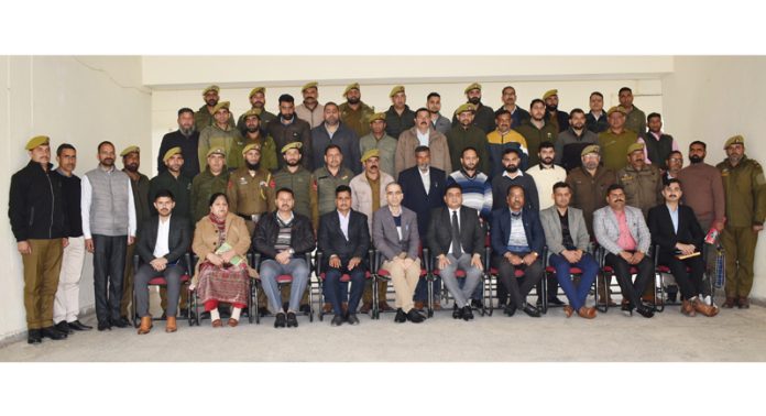 Dy Director SKPA with participants and others at the inaugural of courses. Dy Director SKPA with participants and others at the inaugural of courses.