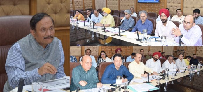 Advisor Bhatnagar reviews progress of major health projects