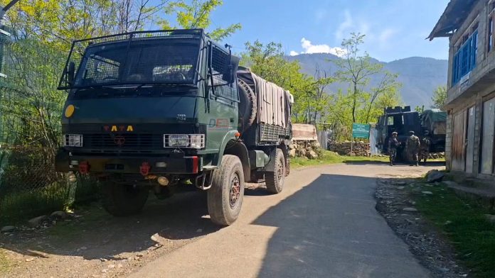 Encounter Underway In J&K's Bandipora, Helicopters Deployed For Aerial Surveillance Of Terrorists