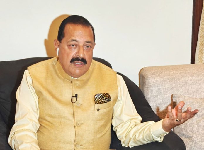 Union Minister Dr Jitendra Singh in an exclusive Interview with News X editor Rishab Gulati on Wednesday. Union Minister Dr Jitendra Singh in an exclusive Interview with News X editor Rishab Gulati on Wednesday.