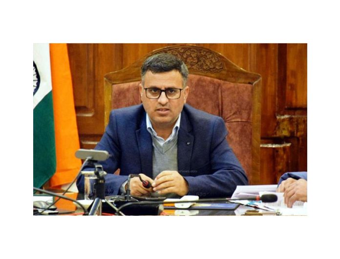 DEO Bandipora reviews preparations DEO Bandipora reviews preparations