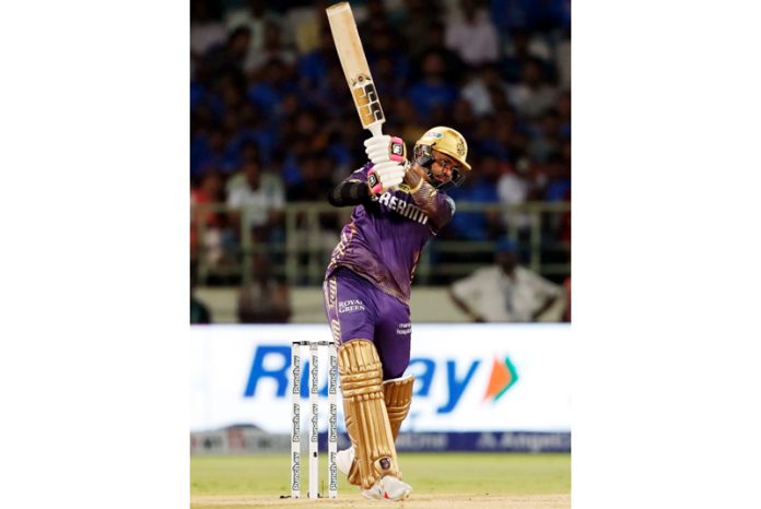 Sunil Narine showcased his batting prowess with a blistering 85 runs against Delhi Capitals on Wednesday. Sunil Narine showcased his batting prowess with a blistering 85 runs against Delhi Capitals on Wednesday.