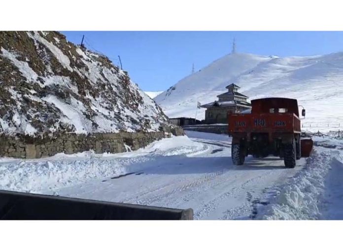 Mugal Road all set for reopening on Monday. -Excelsior/Waseem Mugal Road all set for reopening on Monday. -Excelsior/Waseem