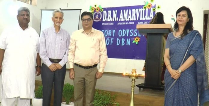 Ajay Khajuria (Retd) Bureaucrat posing along with DBN Amarvilla school management. Ajay Khajuria (Retd) Bureaucrat posing along with DBN Amarvilla school management.