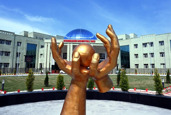 A view of new Command Hospital complex in Udhampur.