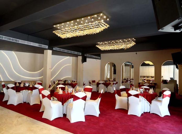 Newly launched state-of-the-art Multi-Purpose Hall of ‘Celebration Banquet’ in Marble Market area of Jammu. -Excelsior/Rakesh