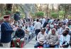 Senior BJP leader Devender Singh Rana addressing public gathering on Tuesday.