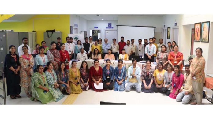 Key panelists and resource persons at `Thursday Mind Meet’ by CUJ.