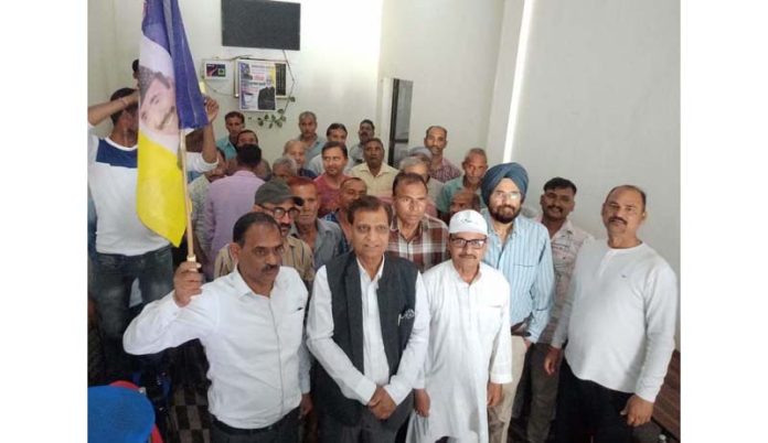 DPAP Provincial General Secretary Advocate Maheshwar Singh Manhas campaigning for party candidate in Kathua. DPAP Provincial General Secretary Advocate Maheshwar Singh Manhas campaigning for party candidate in Kathua.