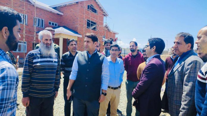 Secretary Planning Aijaz Asad during visit to Bone & Joint Hospital Barzulla on Thursday. Secretary Planning Aijaz Asad during visit to Bone & Joint Hospital Barzulla on Thursday.