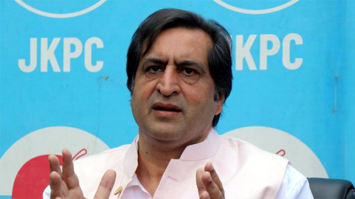 Sajad Lone demands FIR against Farooq Abdullah, Cong leaders Sajad Lone demands FIR against Farooq Abdullah, Cong leaders
