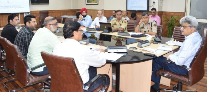CS reviews progress on implementation of new Criminal Laws in JK-30-1