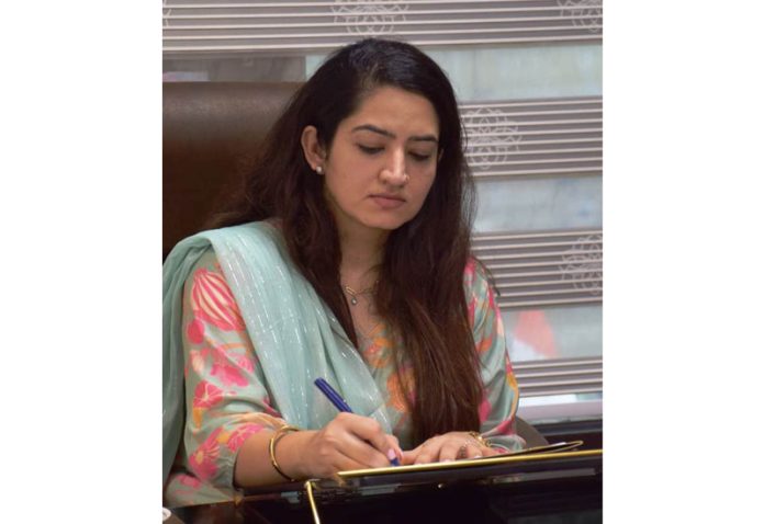 Deputy Commissioner Udhampur, Saloni Rai