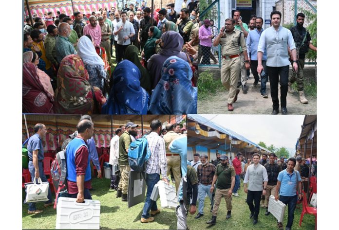 Election teams reach all 364 Polling Stations across Kulgam