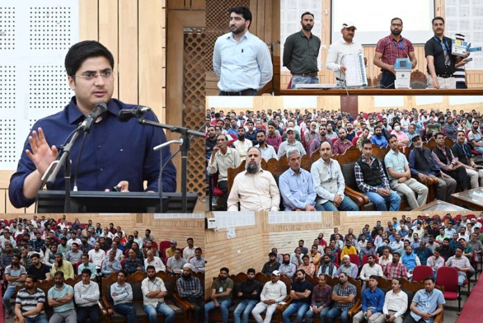 Final Orientation Cum Training Programme Organised for Presiding Officers, Polling Staff at Shopian