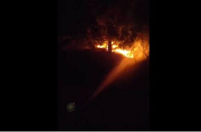 Fire Engulfs Forest Areas Of Rajouri, Poonch In Jammu And Kashmir