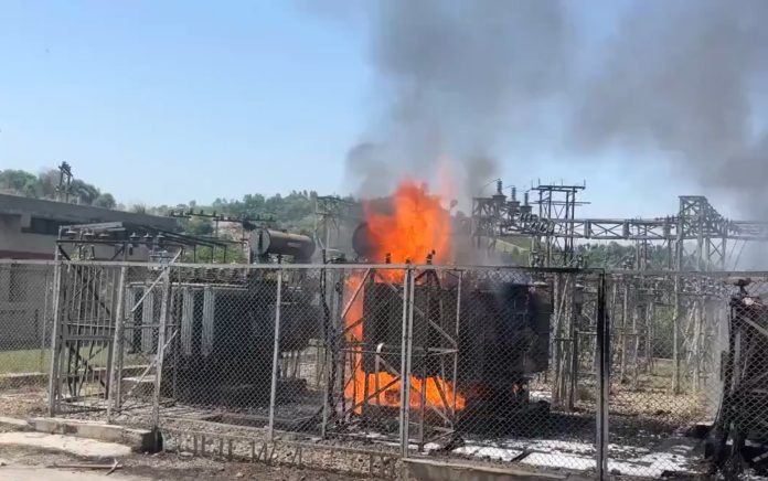 Fire Breaks Out At Grid Station In J&K's Udhampur, Dousing Efforts Underway