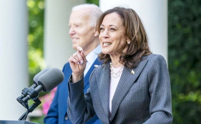 VP Kamala Harris drops VP Kamala Harris drops