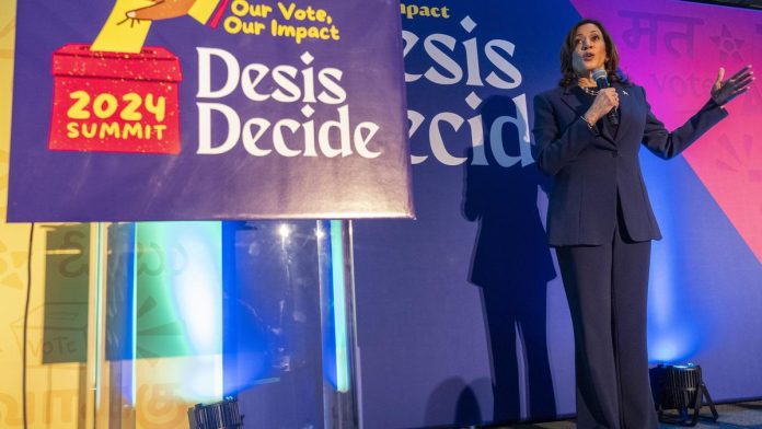 Number of Indian Americans in elected offices not reflective of their population: US VP Kamala Harris