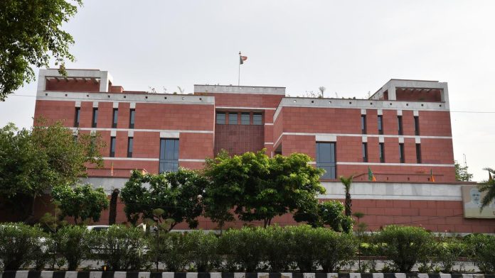 Security beefed at BJP headquarters in Delhi over AAP's proposed protest Security beefed at BJP headquarters in Delhi over AAP's proposed protest