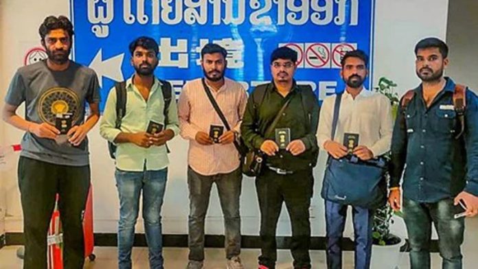 13 Indians, lured into unsafe work in Laos, rescued 13 Indians, lured into unsafe work in Laos, rescued